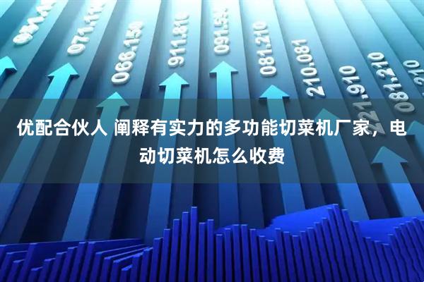 优配合伙人 阐释有实力的多功能切菜机厂家，电动切菜机怎么收费